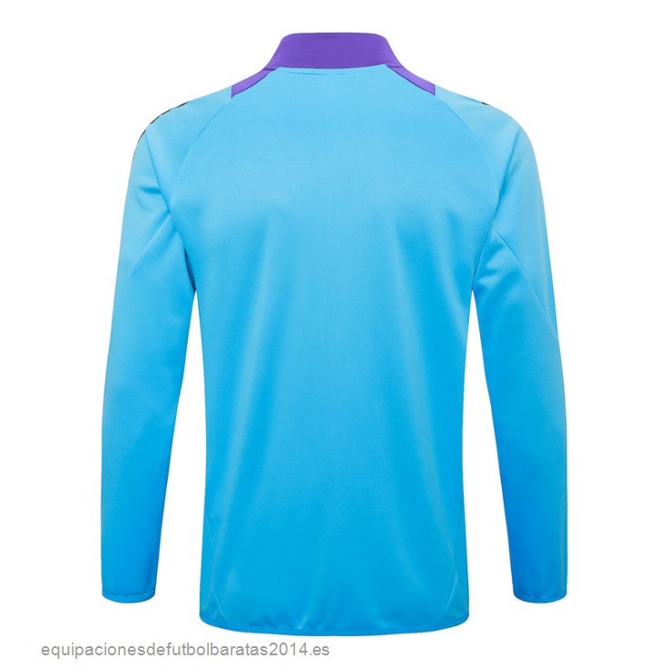 Nuevo Ropa Deportiva Con Cremallera Larga Argentina 2024 Azul Purpura Baratas